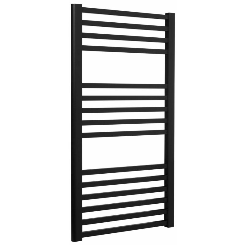 Grzejnik łazienkowy LUXRAD Max 922 x 500 mm czarny mat str. 447W 1 szt