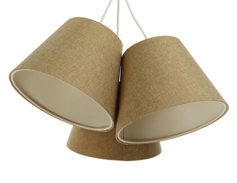 Lampa Bps Koncept wisząca ENTURO TRIO żółta 1 szt