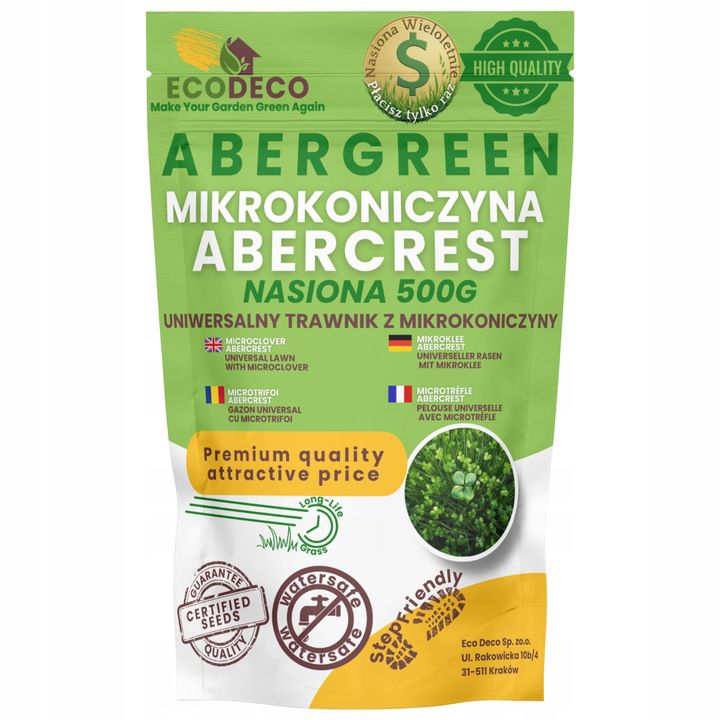 Mikrokoniczyna drobnolistna Eco Deco 800m2 koniczyna dekoracyjna na tereny suche 1 szt.