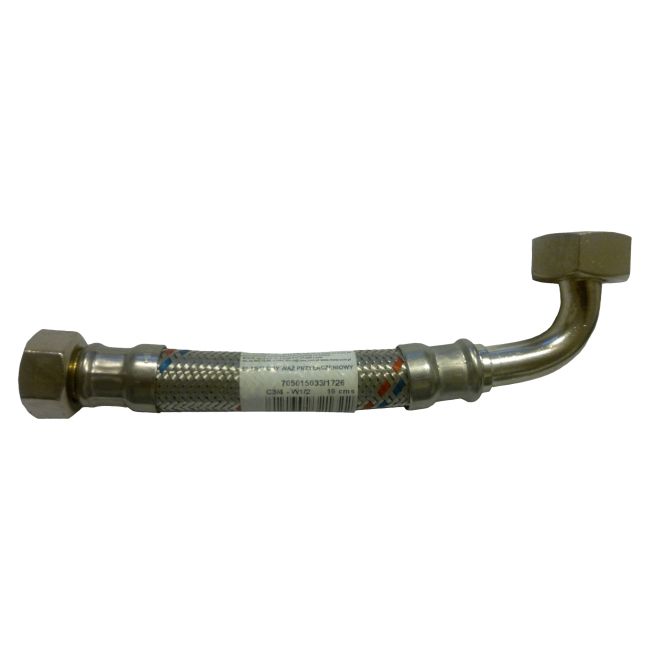 Wężyk Industrias Mateu kolanko C3/4" x W1/2" 30 cm