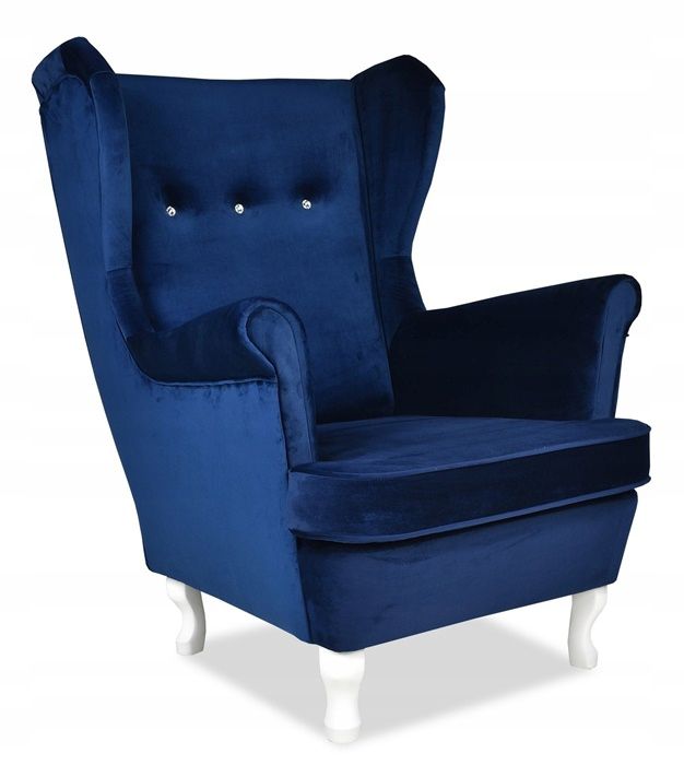 Fotel uszak do salonu Family Meble ARI chabrowy 1szt