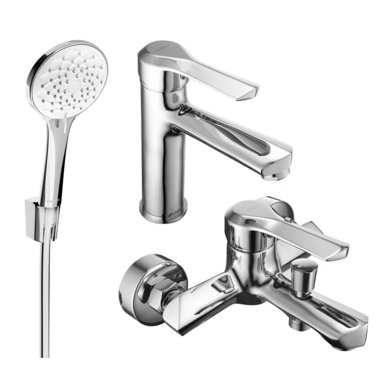 Zestaw wannowy Mexen Sabre chrom 1 szt.