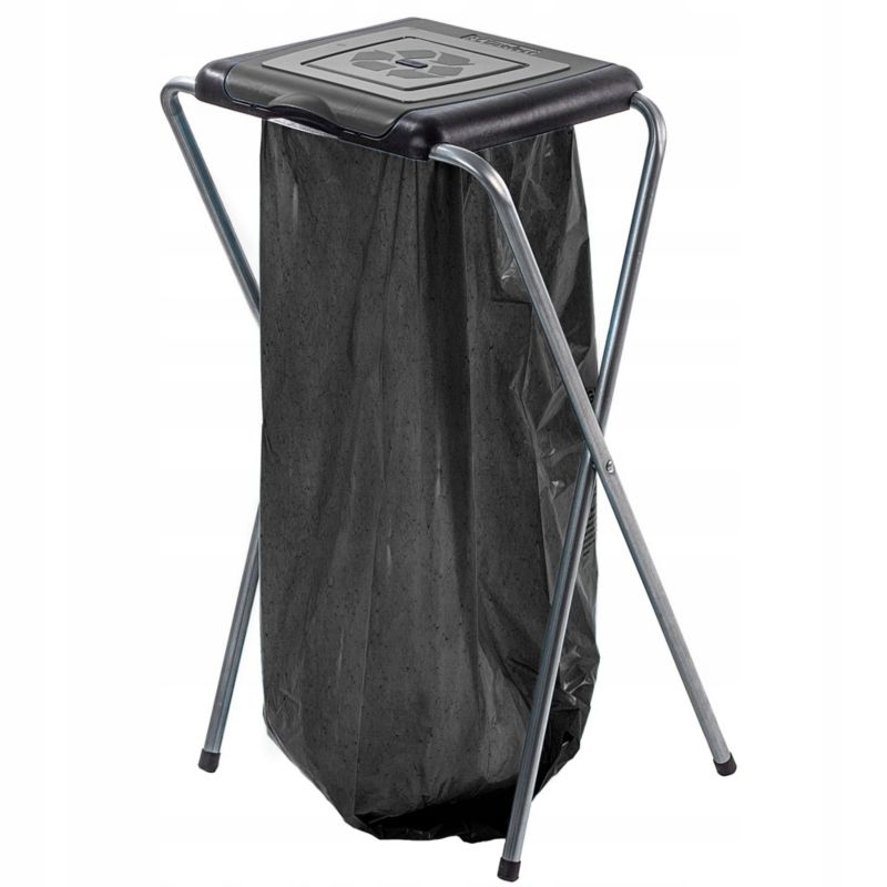 Kosz KADAX Stojak Do Segregacji Śmieci 1 Stanowisko Na Worki 120L Stelaż 1szt.