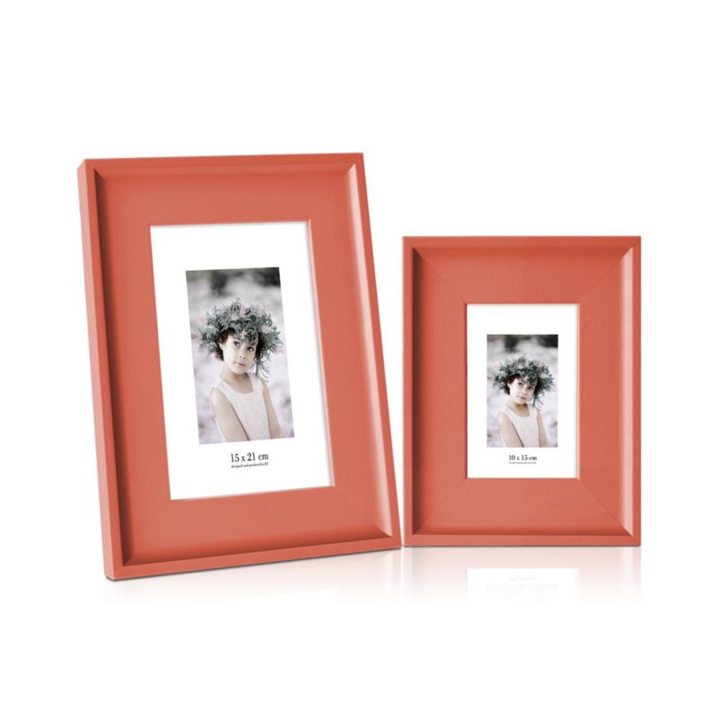 Ramka na zdjęcia Malaga 10 x 15 cm terakota
