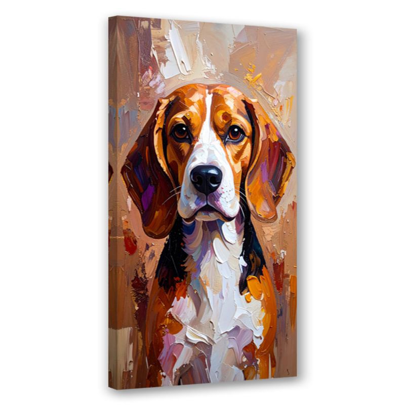 Obraz na płótnie nowoczesny do salonu biura Feeby Pies Labrador 60x120cm 1szt