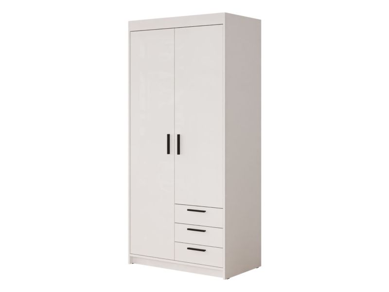 Szafa MIRJAN 24 dwudrzwiowa Elena 2D3S biały 1 szt.