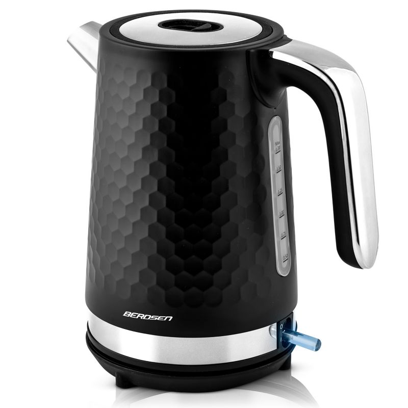 Czajnik elektryczny bezprzewodowy Berdsen 1,7l czarny 1szt.