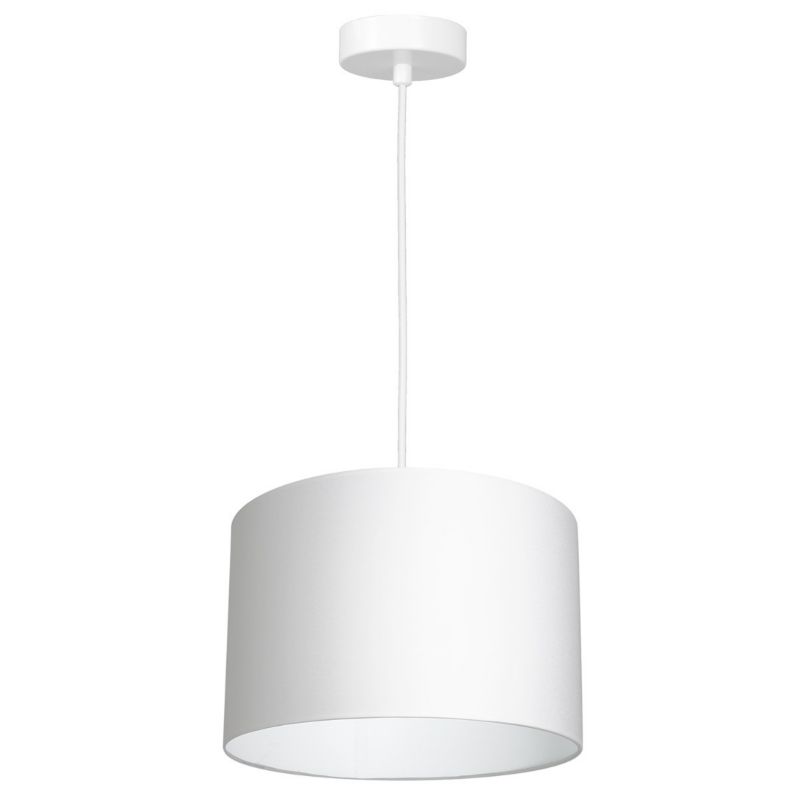 Lampa wisząca Luminex Arden biały matowy wym: 110 x 25 x 25 cm 1xE27 x 15W 1 szt.