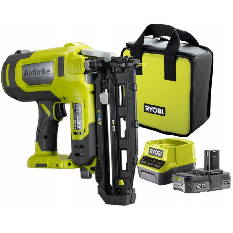 Zestaw Sztyfciarka Taker Ryobi 18V z Akumulatorem 2.0Ah i Ładowarką 1 szt.