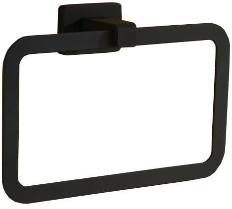 Wieszak na ręcznik Mexen Asis czarny 22,5 cm x 15 cm 1 szt.