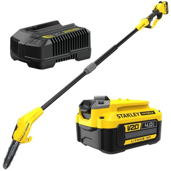 Piła łańcuchowa na wysięgniku Stanley FATMAX SFMCPS620M1 4.0Ah 18V v20 1kpl.