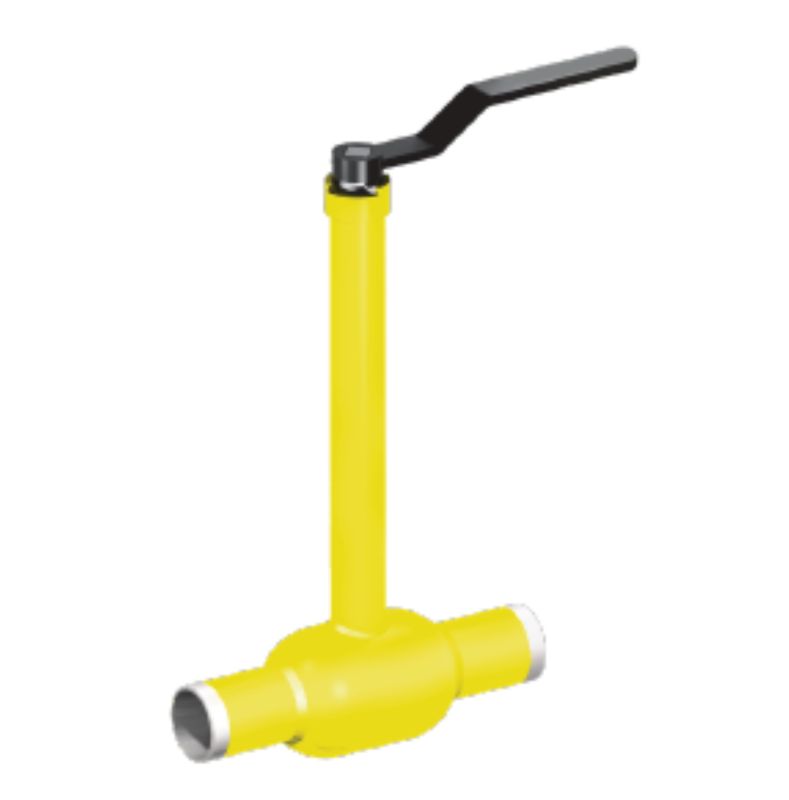 Zawór kulowy IDMAR do gazu o zaniżonym przelocie do preizolacji DN100 WKN2cik 2.5MPa 1 szt.