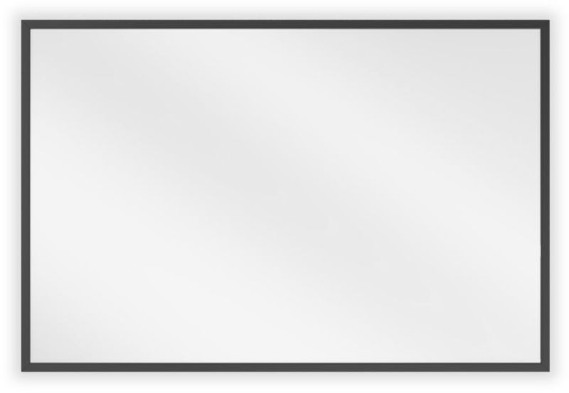 Lustro łazienkowe prostokątne Mexen Loft czarne 60x40 cm 1 szt.