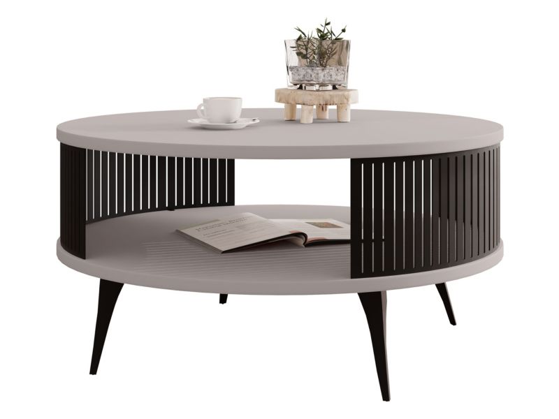 Stolik kawowy MIRJAN 24 Roenni czarny/kaszmir 1 szt.