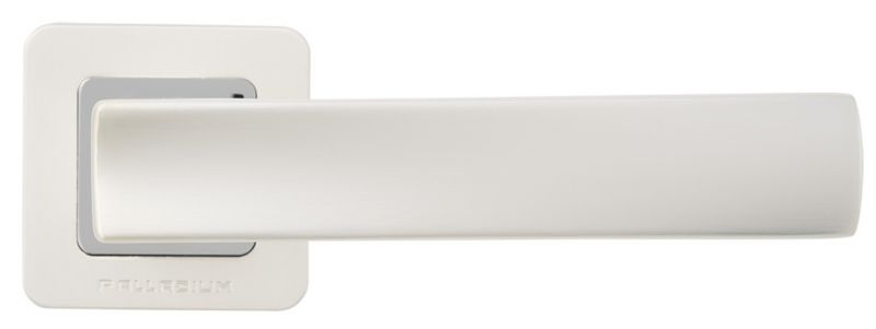 Klamka drzwiowa Metalbud Euforia srebro satynowe