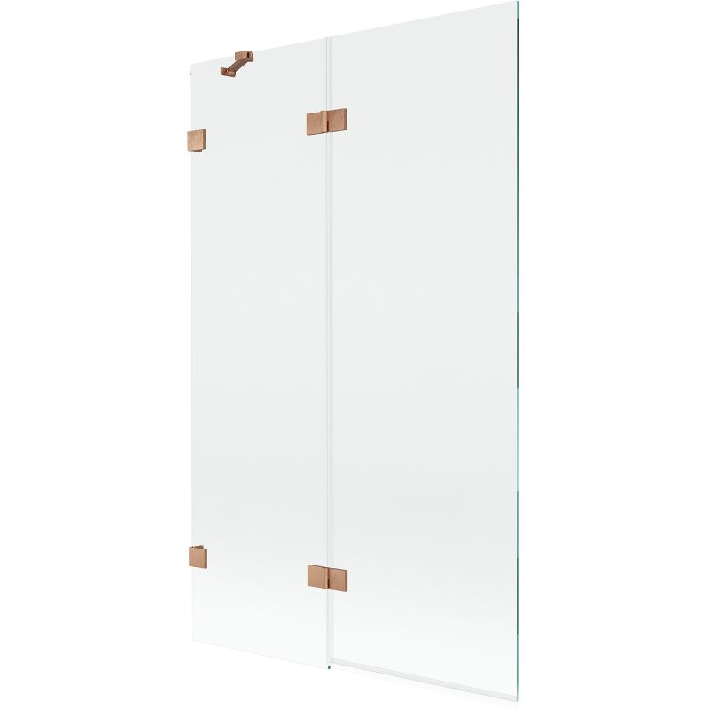 Parawan nawannowy 2-skrzydłowy Mexen Lunar miedź szczotkowana 110 x 150 cm 1 szt