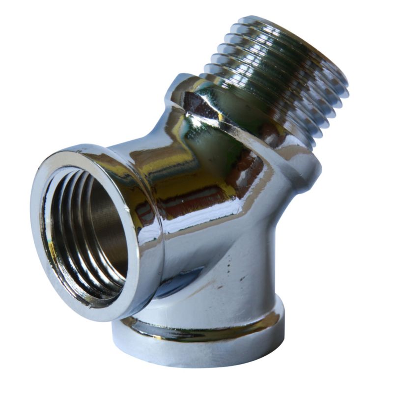 Trójnik Y GWZW 1/2'' chrom