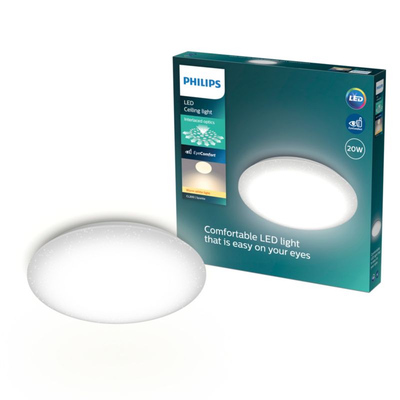 Plafon LED Philips Lampa Sufitowa 20W 2000lm 2700K Efekt Gwiazd 1 szt.