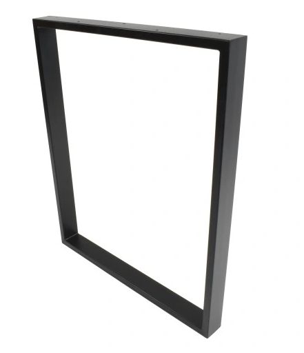 Noga metalowa Koygarden 70x72cm profil 4x2cm czarna 1szt