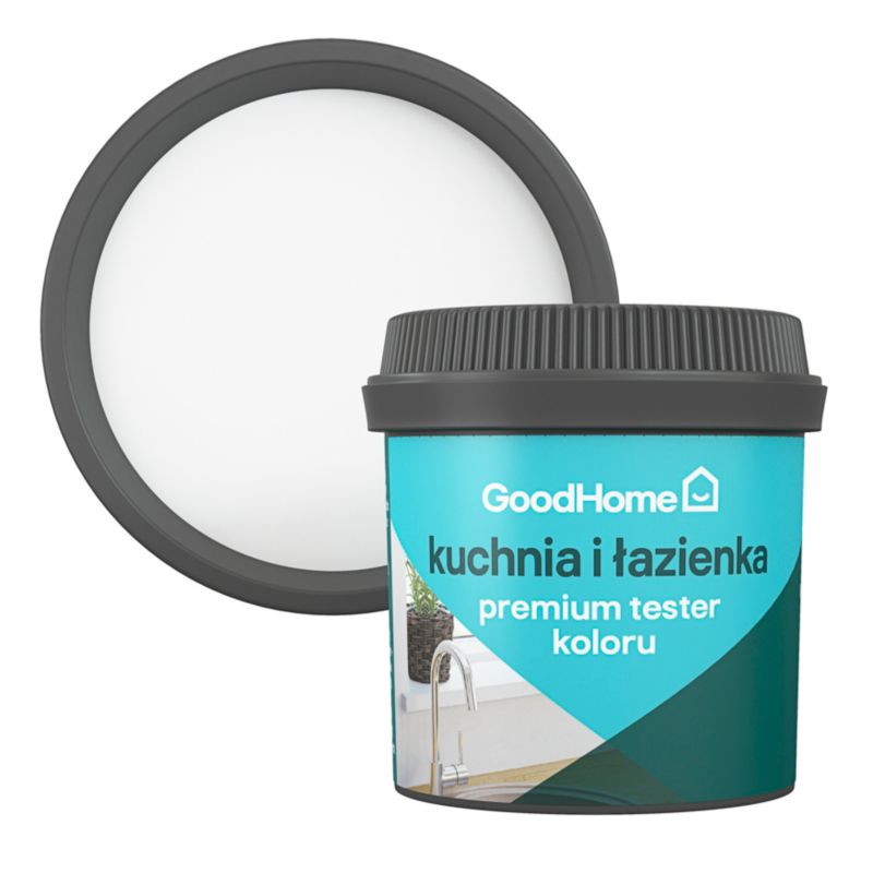 Tester farby plamoodpornej GoodHome Kuchnia i Łazienka north pole 0,05 l