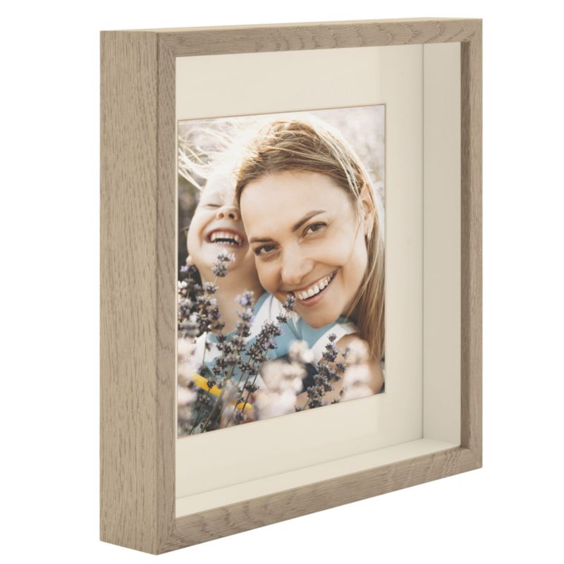 Ramka na zdjęcie 3D BD art Box Dąb Sonoma Głęboka 28x28 cm Truflowy 1 szt.