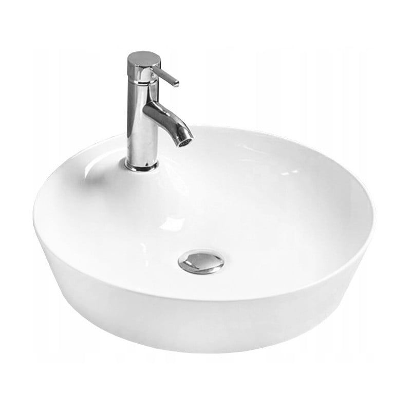 Umywalka nablatowa Mexen Arlena biała 43x43 cm 1 szt.