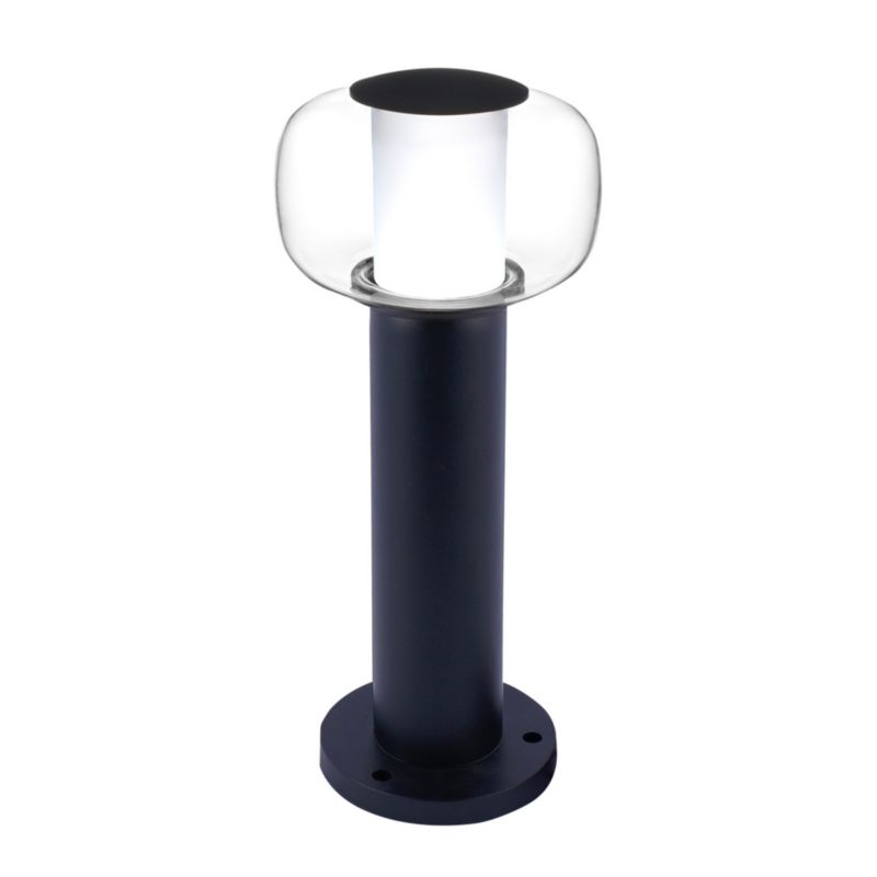 Lampa ogrodowa Sanico Goldlux MALAGA LED 40 stojąca słupek 12W 4000K czarna IP44 - 1 szt.