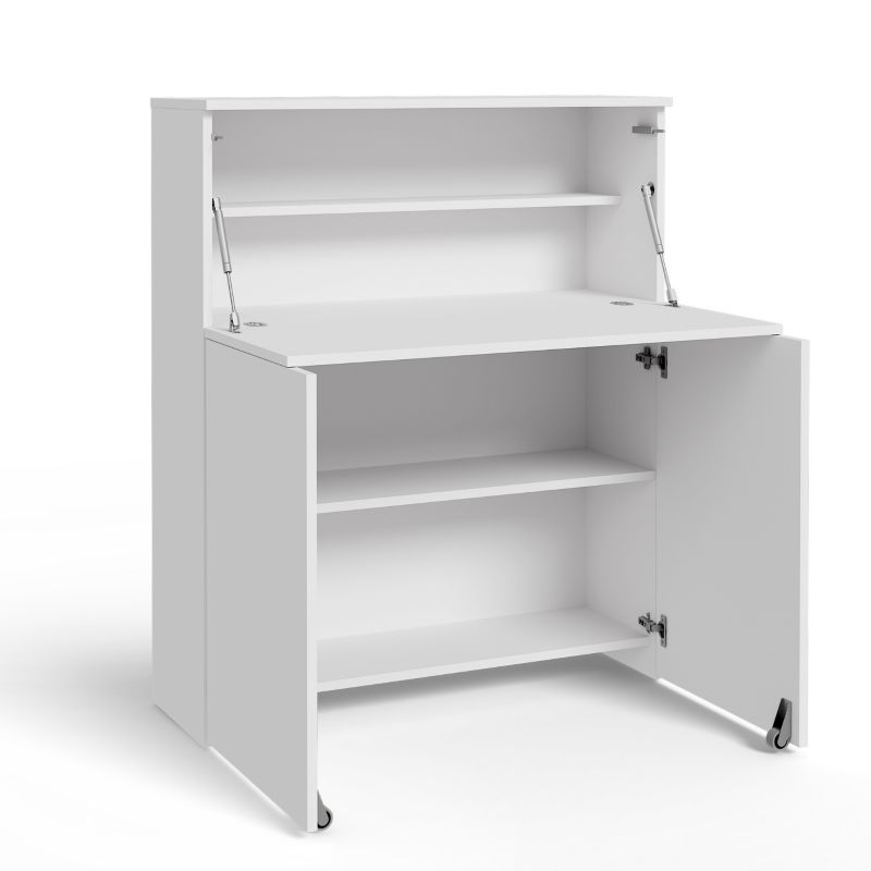 Biurko rozkładane VERTO - kolor biały 1 szt.