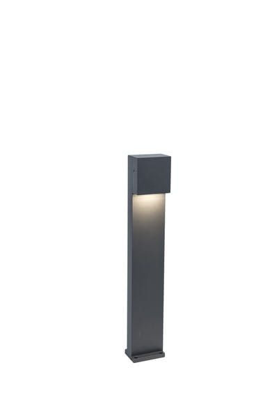 Lampa ogrodowa stojąca Lutec Gemini antracyt LED 9.2W 4000K 800lm IP54 wym: 65 x 11 x 9,2 cm aluminium - 1 szt.
