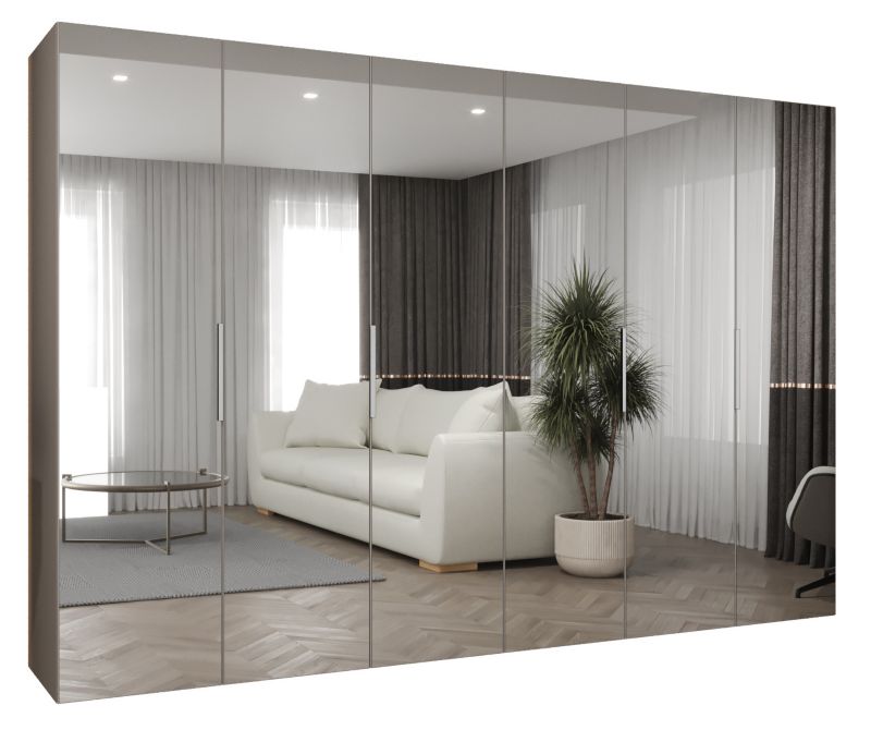 Szafa uchylna Abiks MARBELLA 3 300 wys 202 cm Kaszmir + Kaszmir 1 szt