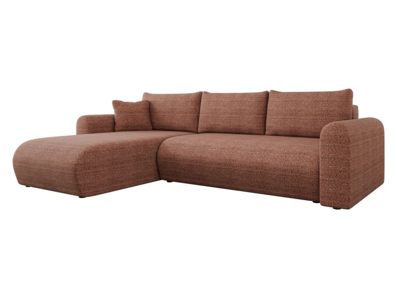 Narożnik z funkcją spania MIRJAN 24 Eliwo z funkcją spania terakota 1 szt.