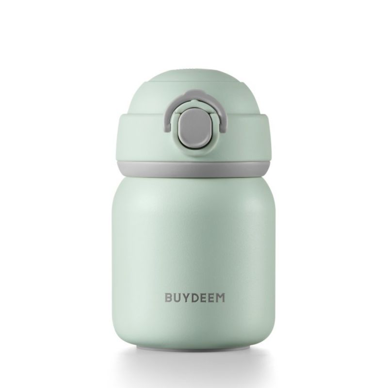 Termos BUYDEEM TAN200 200 ml stal nierdzewna izolacja termiczna szczelna blokada zielony 1 szt.