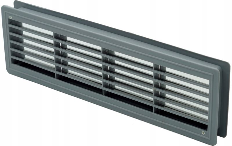 Kratka FEINZ Drzwiowa Wentylacyjna Do Drzwi Wc Szara 1 szt.