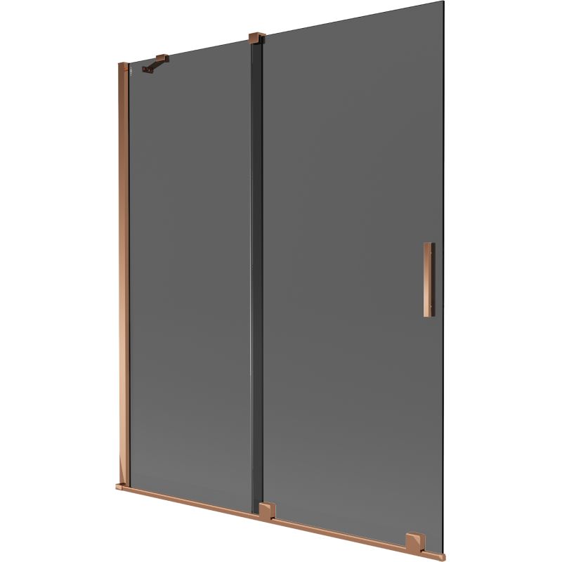 Parawan nawannowy ruchomy Mexen Velar grafit/ różowe złoto 140x150 cm 1 szt.