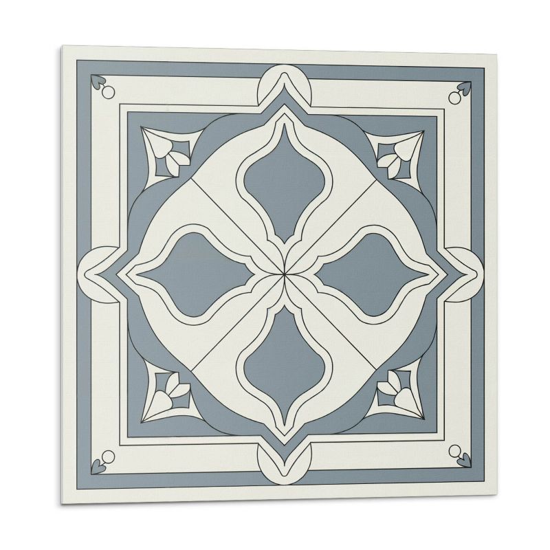 Kafelki samoprzylepne Wallfluent 20x20 cm Kwiatowy wzór na kafelkach 20 szt.