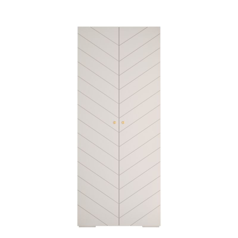 Szafa przesuwna Garderoba Abiks MANHATTAN RYFEL 4 100 biały 1 szt.