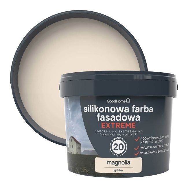 Farba elewacyjna GoodHome Premium magnolia 10 l