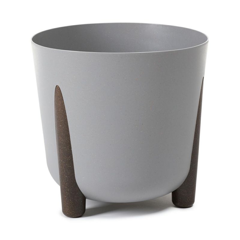 Donica HowHomely Tworzywo ECO Szara 30x28cm