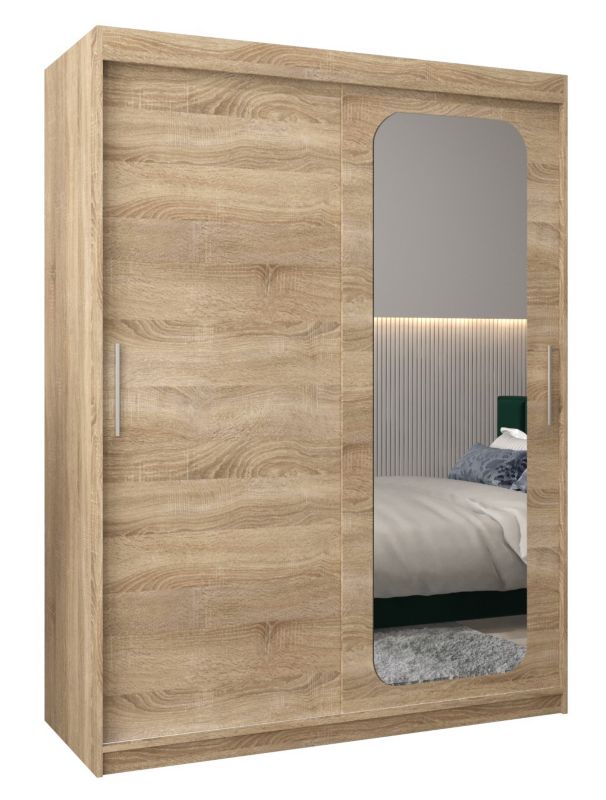 Szafa przesuwna Garderoba Abiks PROMO T2 150 sonoma/sonoma 1 szt.