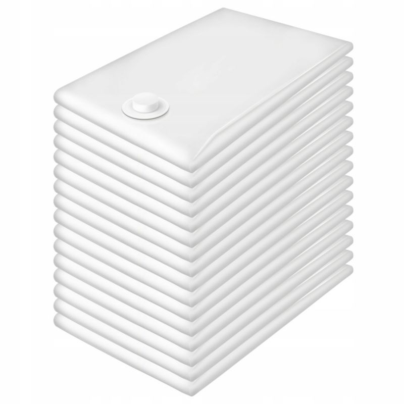 Worki próżniowe, Sillar, na odzież, pościel, 7 warstw, 80 mikronów, wytrzymałe, 80x120cm, zestaw, 16szt