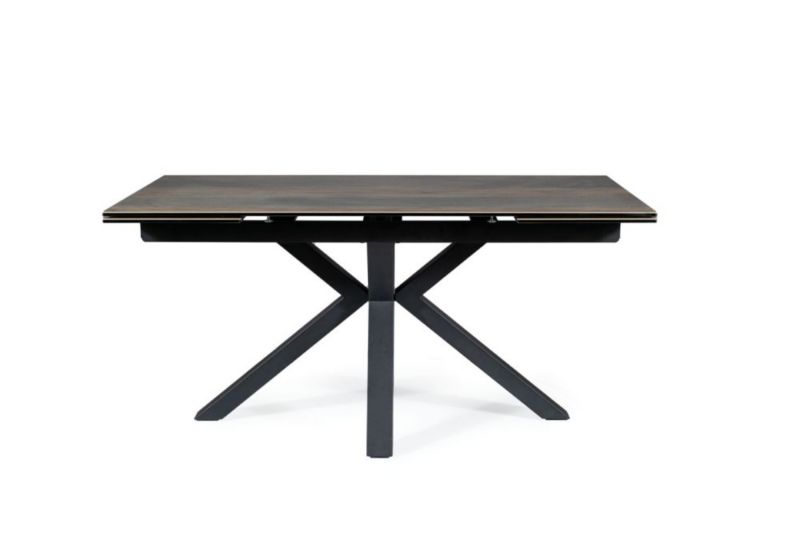 Stół Signal rozkładany COLUMBUS CERAMIC 160(240)x90 brązowy/czarny mat 1 szt