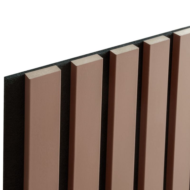 Lamele ścienne BD art. pionowe poziome 275x30 BD art. panele akustyczne mocca mouse 7 elementów 1 szt.