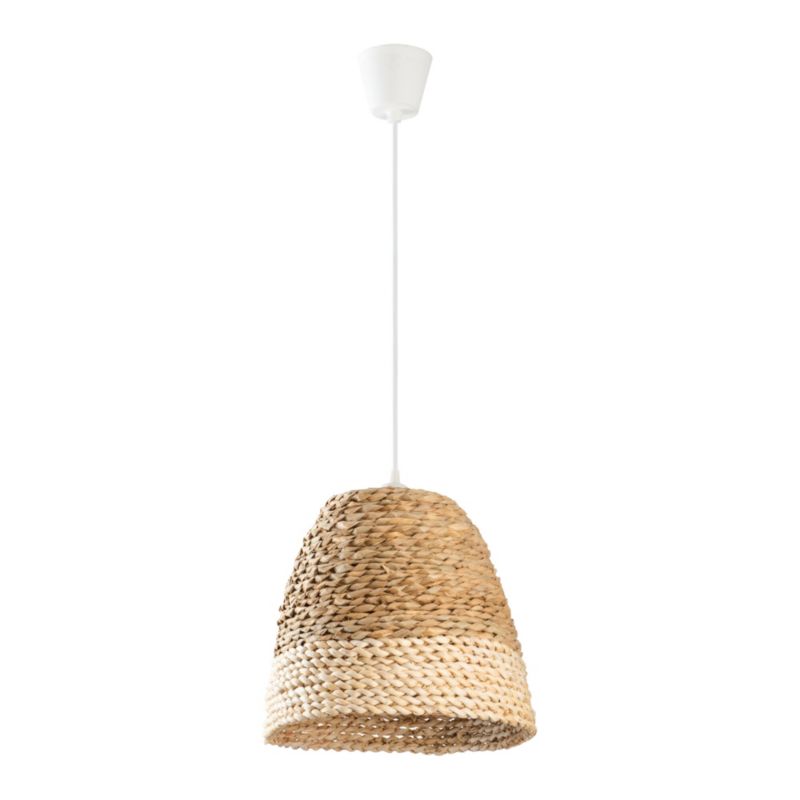 Lampa wisząca LL ARILAS LAMP05 E27 66386 LightLogic boho EKO klosz z trawy sufitowa do LED 1 szt.