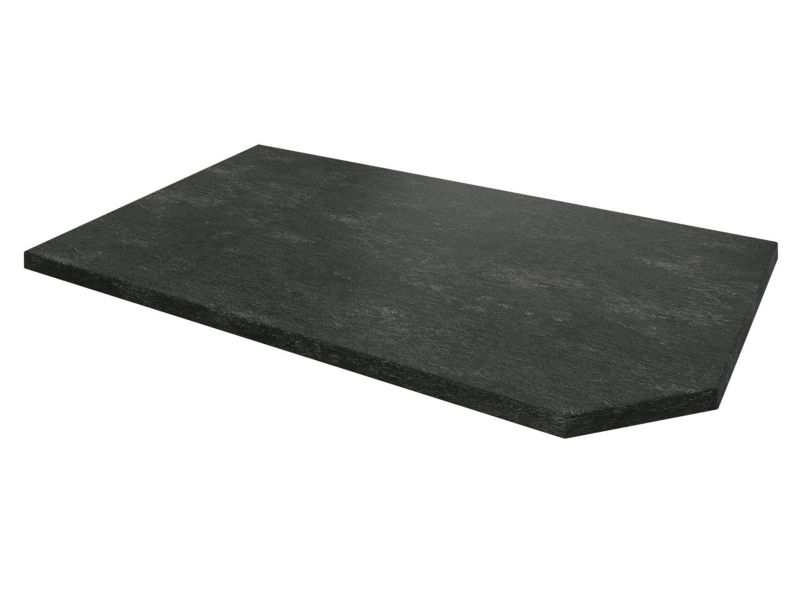 Blat kuchenny MIRJAN 24 100 cm prawy metaliczny brąz 1 szt.