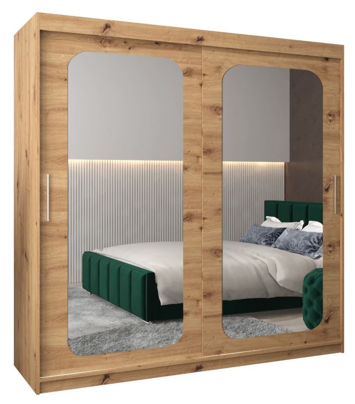 Szafa przesuwna Garderoba Abiks PROMO T3 200 artisan/artisan 1 szt.