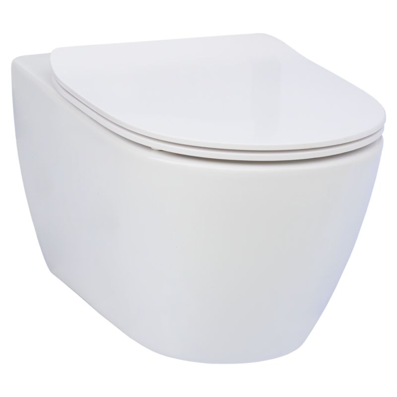 Miska wisząca Roca Talia Pro Maxi Clean Slim z deską wolnoopadającą