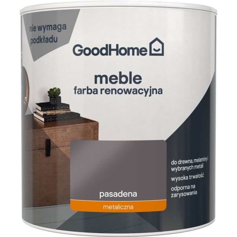 Farba renowacyjna do mebli GoodHome Reno pasadena metallic 0,5 l