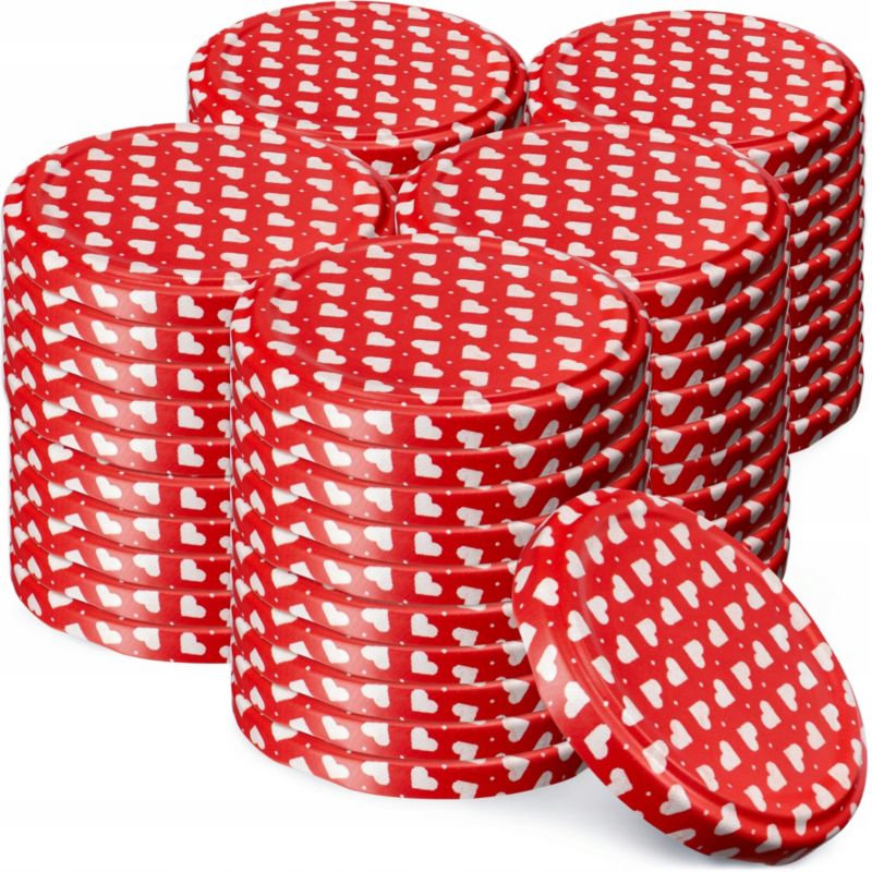 Zakrętki KADAX Do Słoików Fi 82 Nakrętki Na Słoiki Wieczka Przetwory 50szt