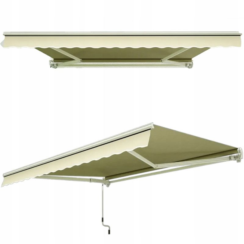 Markiza Balkonowa Gutroof Przyścienna Classic 400x300 Tarasowa Regulowana Rozsuwana Roleta 1 szt