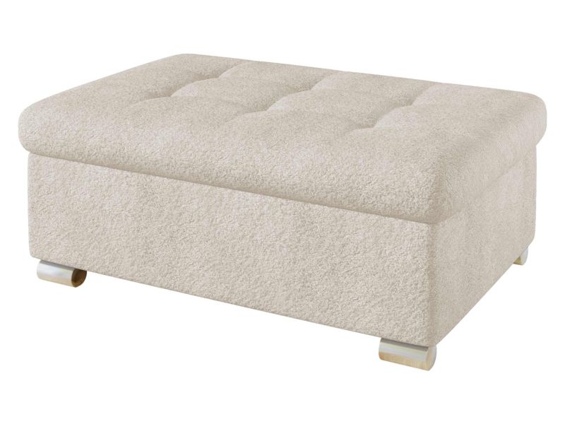 Pufa MIRJAN 24 Niko Duża szarobeżowa bukla 1 szt.